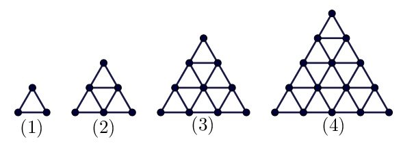 Gambar berikut adalah segitiga yang disusun dari batang korek api. 